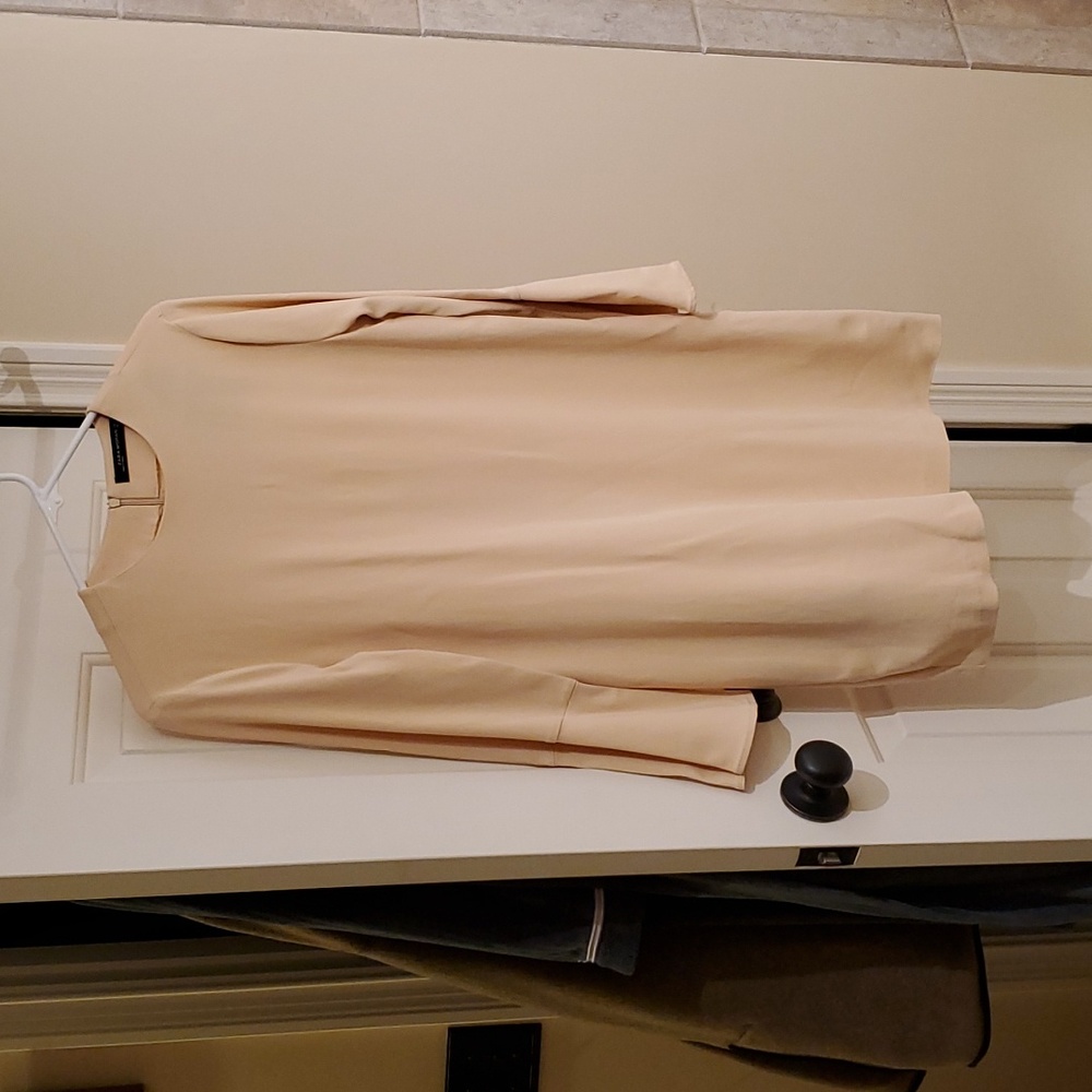 Zara woman dress, soft peach, size small